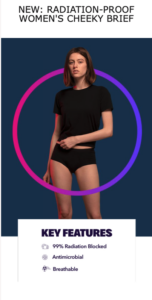 Lambs Women's Radiation-Proof Brief