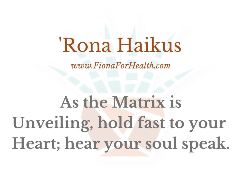 'Rona haiku 4