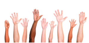 Raise hand